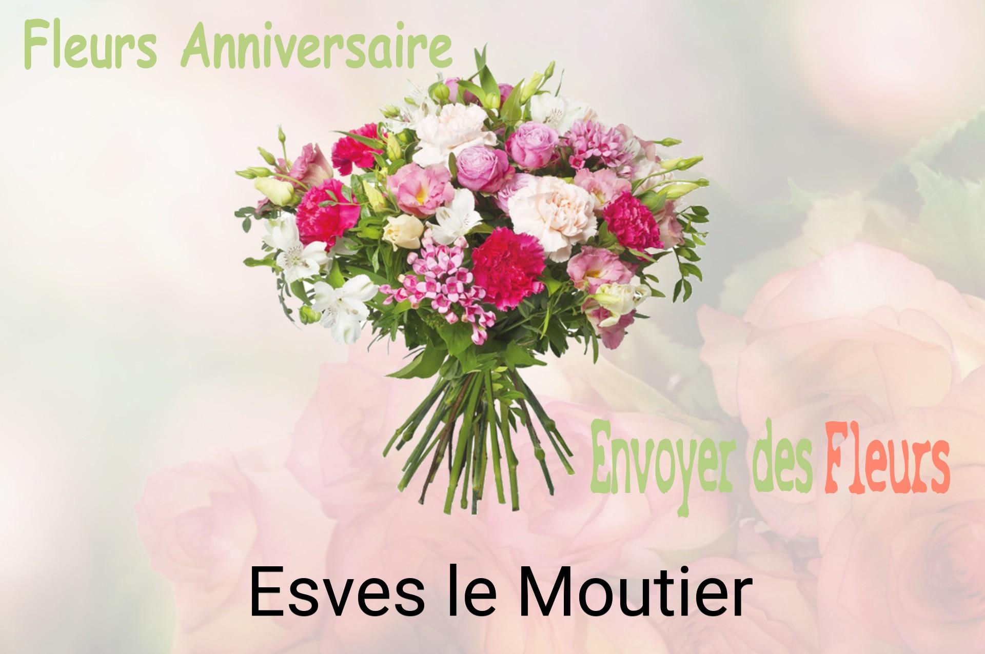 Bouquet de fleurs d’anniversaire livré à Esves-le-Moutier